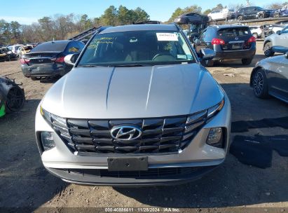 Lot #3052074977 2023 HYUNDAI TUCSON HYBRID BLUE