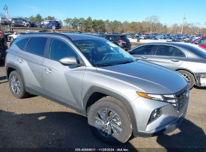 Lot #3052074977 2023 HYUNDAI TUCSON HYBRID BLUE