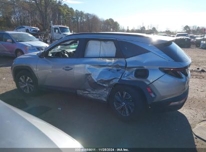 Lot #3052074977 2023 HYUNDAI TUCSON HYBRID BLUE