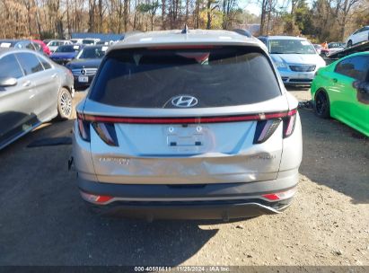 Lot #3052074977 2023 HYUNDAI TUCSON HYBRID BLUE