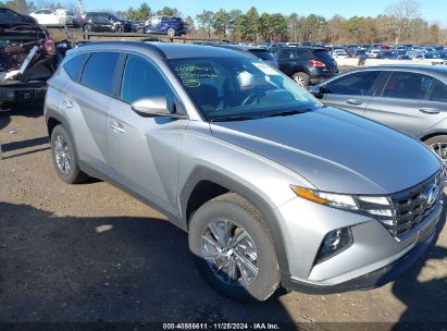 Lot #3052074977 2023 HYUNDAI TUCSON HYBRID BLUE