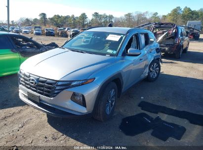 Lot #3052074977 2023 HYUNDAI TUCSON HYBRID BLUE