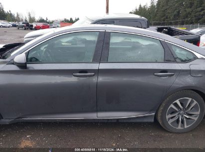 Lot #3035094158 2019 HONDA ACCORD HYBRID EX-L