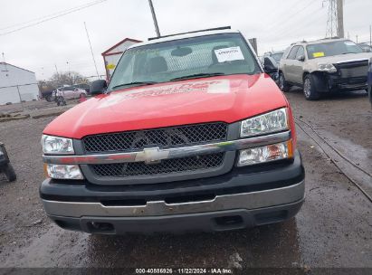 Lot #3035070586 2004 CHEVROLET SILVERADO 1500 WORK TRUCK