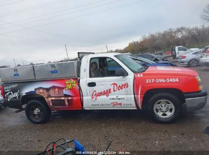 Lot #3035070586 2004 CHEVROLET SILVERADO 1500 WORK TRUCK