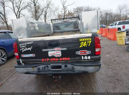 Lot #3035070586 2004 CHEVROLET SILVERADO 1500 WORK TRUCK