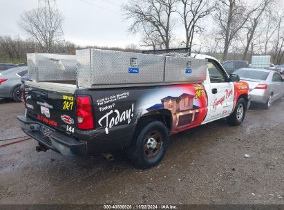 Lot #3035070586 2004 CHEVROLET SILVERADO 1500 WORK TRUCK