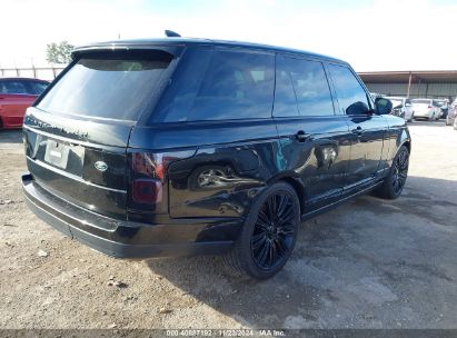 Lot #3053062961 2022 LAND ROVER RANGE ROVER P525 WESTMINSTER