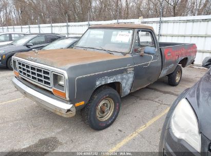 Lot #2992821034 1984 DODGE W-SERIES W150