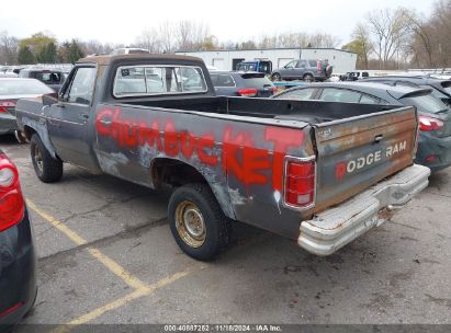 Lot #2992821034 1984 DODGE W-SERIES W150