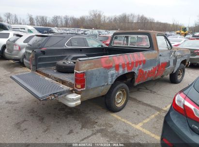 Lot #2992821034 1984 DODGE W-SERIES W150