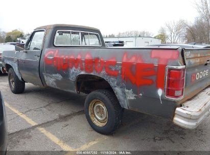 Lot #2992821034 1984 DODGE W-SERIES W150