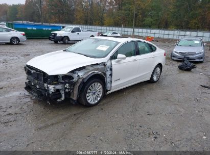 Lot #3050079260 2013 FORD FUSION HYBRID SE