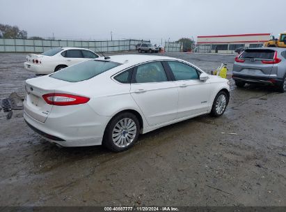 Lot #3050079260 2013 FORD FUSION HYBRID SE