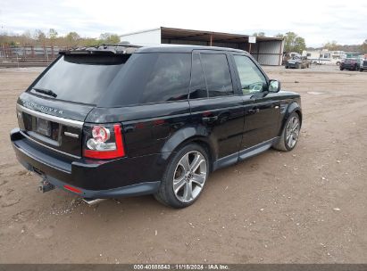 Lot #3005343972 2012 LAND ROVER RANGE ROVER SPORT SUPERCHARGED