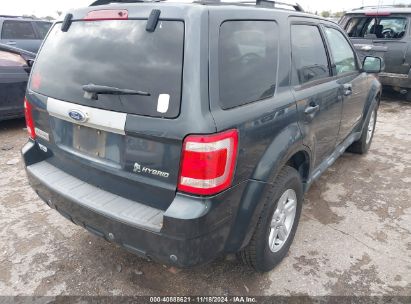 Lot #3056471838 2009 FORD ESCAPE HYBRID LIMITED