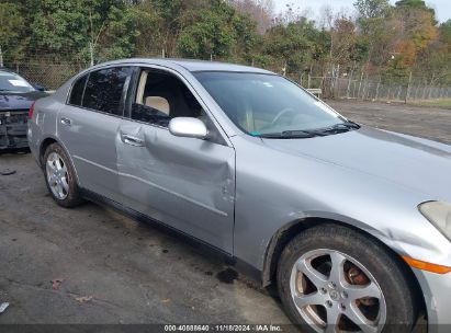 Lot #3035071011 2004 INFINITI G35