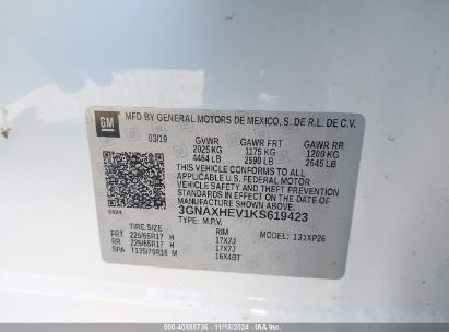 Lot #3042553361 2019 CHEVROLET EQUINOX LS