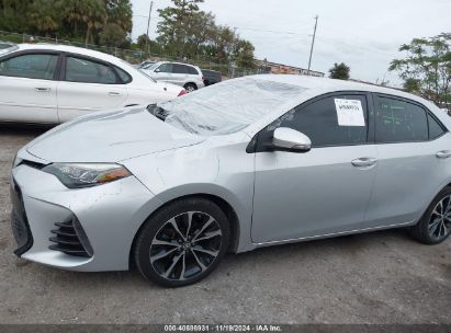 Lot #3035071010 2018 TOYOTA COROLLA SE