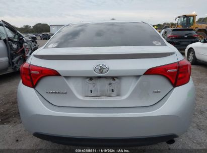 Lot #3035071010 2018 TOYOTA COROLLA SE