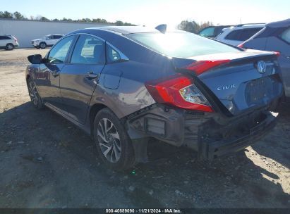 Lot #3035071001 2017 HONDA CIVIC EX