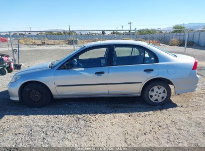 Lot #3035093901 2005 HONDA CIVIC VP