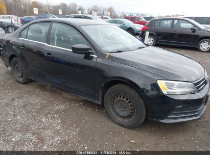 Lot #3035070998 2016 VOLKSWAGEN JETTA 1.4T S