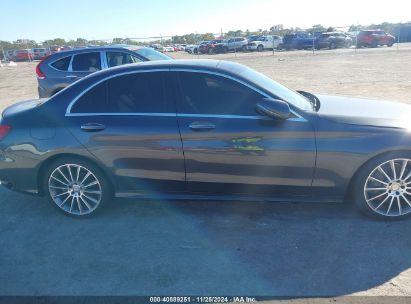 Lot #3053662223 2016 MERCEDES-BENZ C-CLASS C 300/LUXURY/SPORT