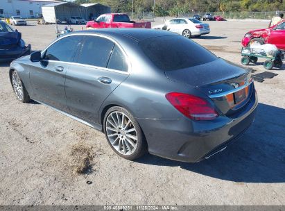 Lot #3053662223 2016 MERCEDES-BENZ C-CLASS C 300/LUXURY/SPORT