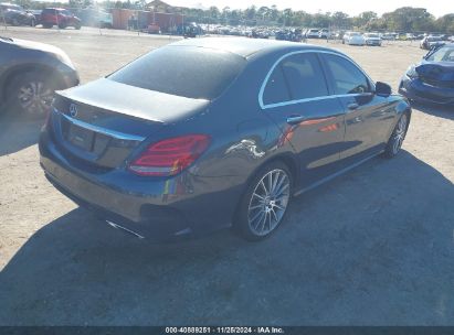 Lot #3053662223 2016 MERCEDES-BENZ C-CLASS C 300/LUXURY/SPORT