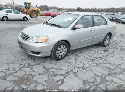 Lot #2997779976 2004 TOYOTA COROLLA LE