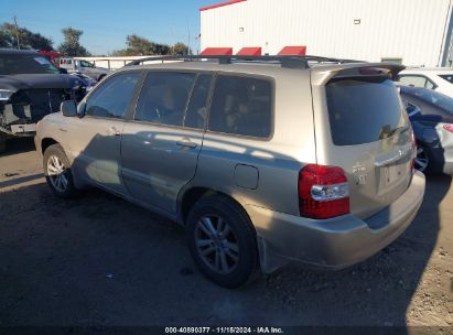 Lot #2997779969 2006 TOYOTA HIGHLANDER HYBRID LIMITED V6