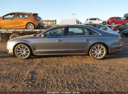 Lot #2992834274 2015 AUDI A8 L 3.0T