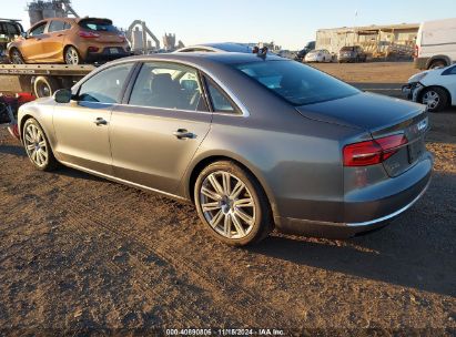 Lot #2992834274 2015 AUDI A8 L 3.0T