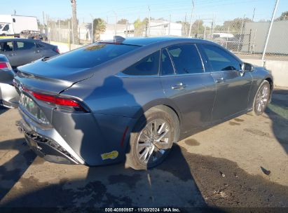 Lot #3050074404 2022 TOYOTA MIRAI XLE