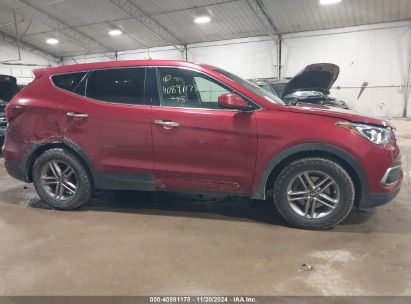 Lot #3020799576 2018 HYUNDAI SANTA FE SPORT 2.4L