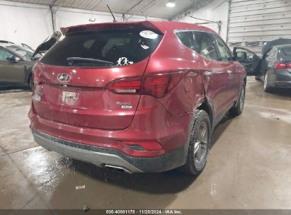 Lot #3020799576 2018 HYUNDAI SANTA FE SPORT 2.4L