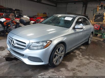 Lot #3037131436 2015 MERCEDES-BENZ C 300 4MATIC/LUXURY 4MATIC/SPORT 4MATIC