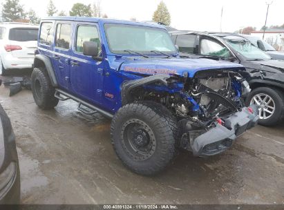 Lot #3051083055 2019 JEEP WRANGLER UNLIMITED RUBICON 4X4