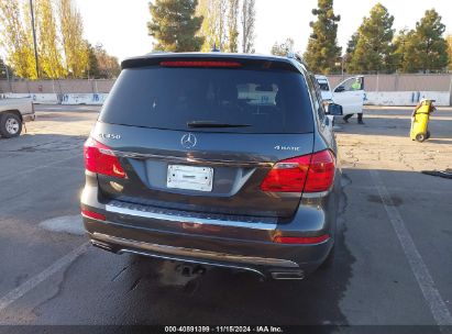 Lot #3037532277 2014 MERCEDES-BENZ GL 450 4MATIC