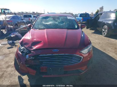 Lot #3035093821 2019 FORD FUSION HYBRID SE