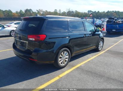 Lot #3021947294 2015 KIA SEDONA EX