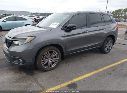 Lot #3056068840 2019 HONDA PASSPORT EX-L