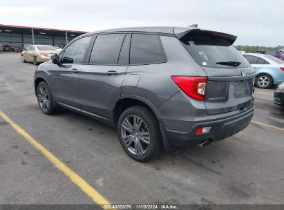 Lot #3056068840 2019 HONDA PASSPORT EX-L