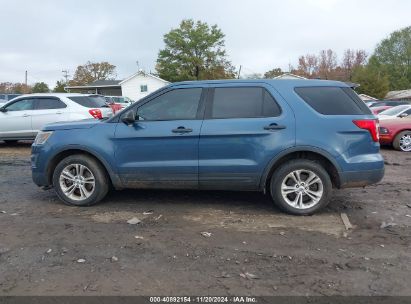 Lot #3052075178 2017 FORD UTILITY POLICE INTERCEPTOR