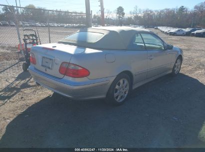 Lot #2995293610 2003 MERCEDES-BENZ CLK 320