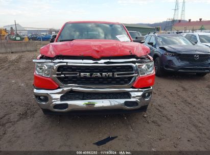 Lot #3042568537 2022 RAM 1500 BIG HORN  4X4 6'4 BOX