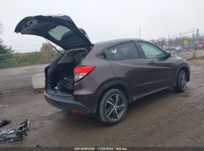 Lot #3035070606 2022 HONDA HR-V AWD EX