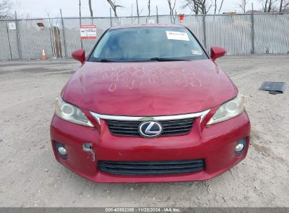 Lot #2992834257 2011 LEXUS CT 200H PREMIUM