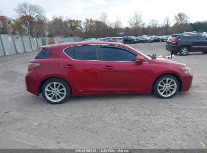 Lot #2992834257 2011 LEXUS CT 200H PREMIUM